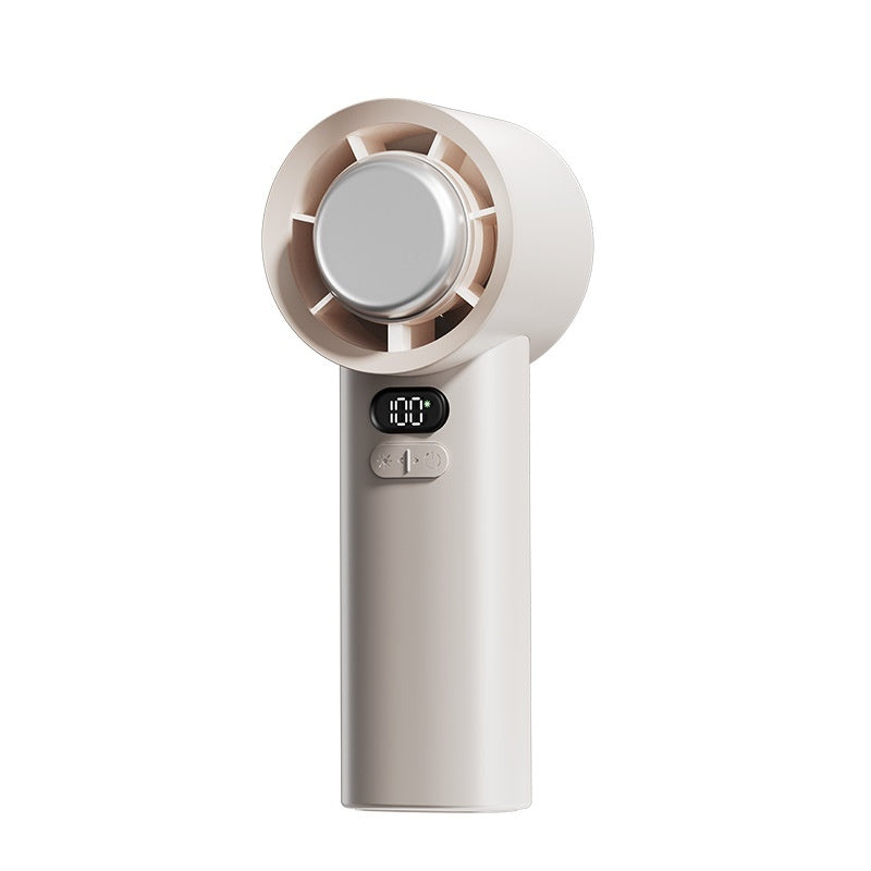 CooliPop™ IceBlast Handheld Fan – With Digital Display & 3600mAh Power