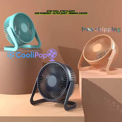 CooliPop™ BreezeFlex Mini Fan
