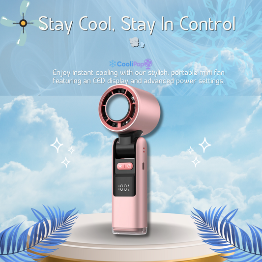 FrostPulse™ Pro – Turbo Ice Bladeless Fan